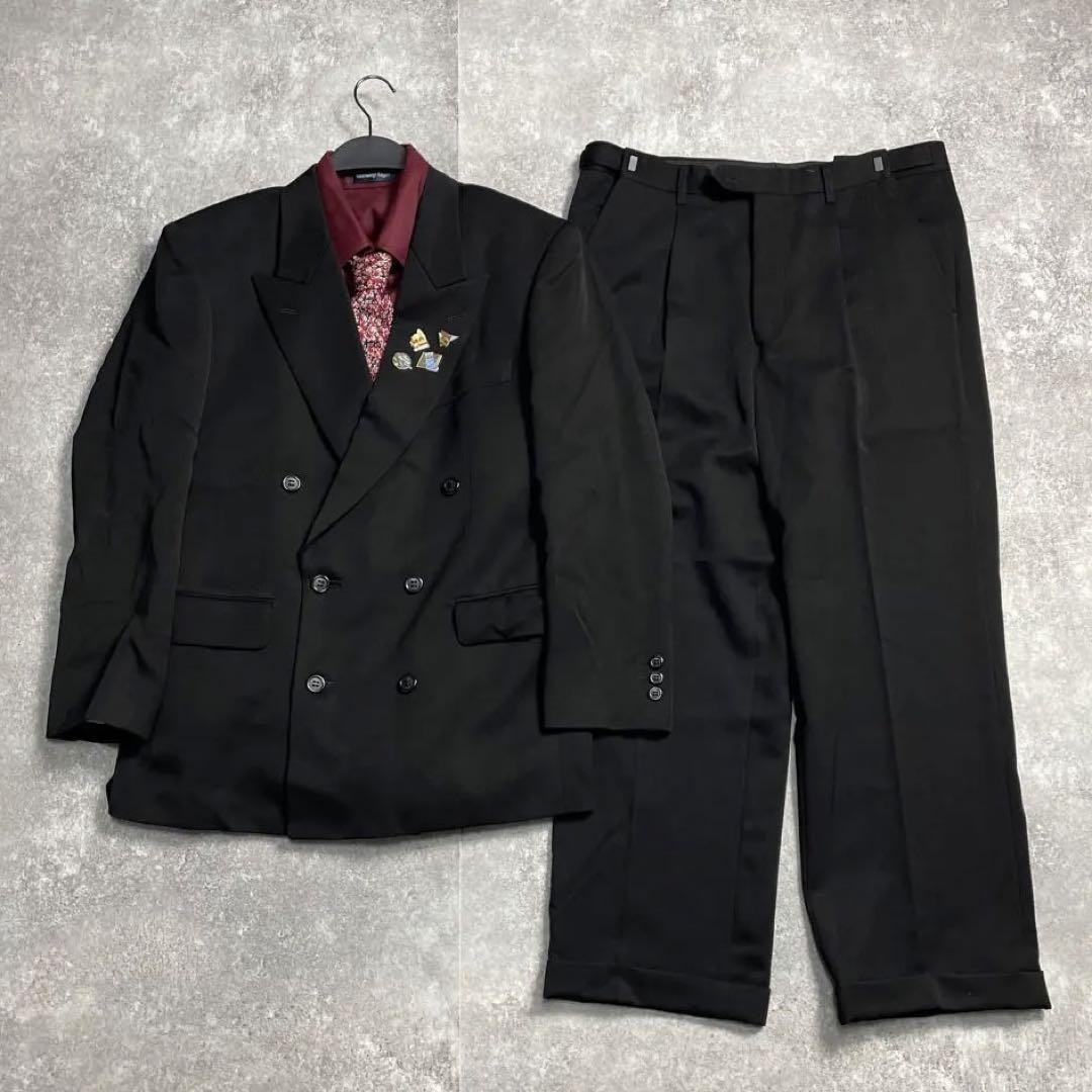 90s vintage レトロセットアップ スーツ ピンズ No.25 成人式