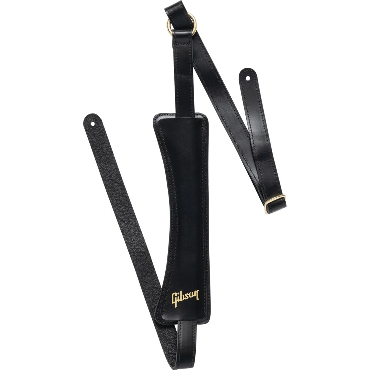 Gibson The Modern Vintage Mini Guitar Strap [ASMVM-BLK] (Black)