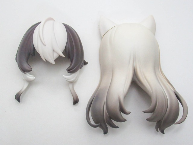 再入荷【1866】 トリス 髪パーツ ネコ耳ロング　ねんどろいど