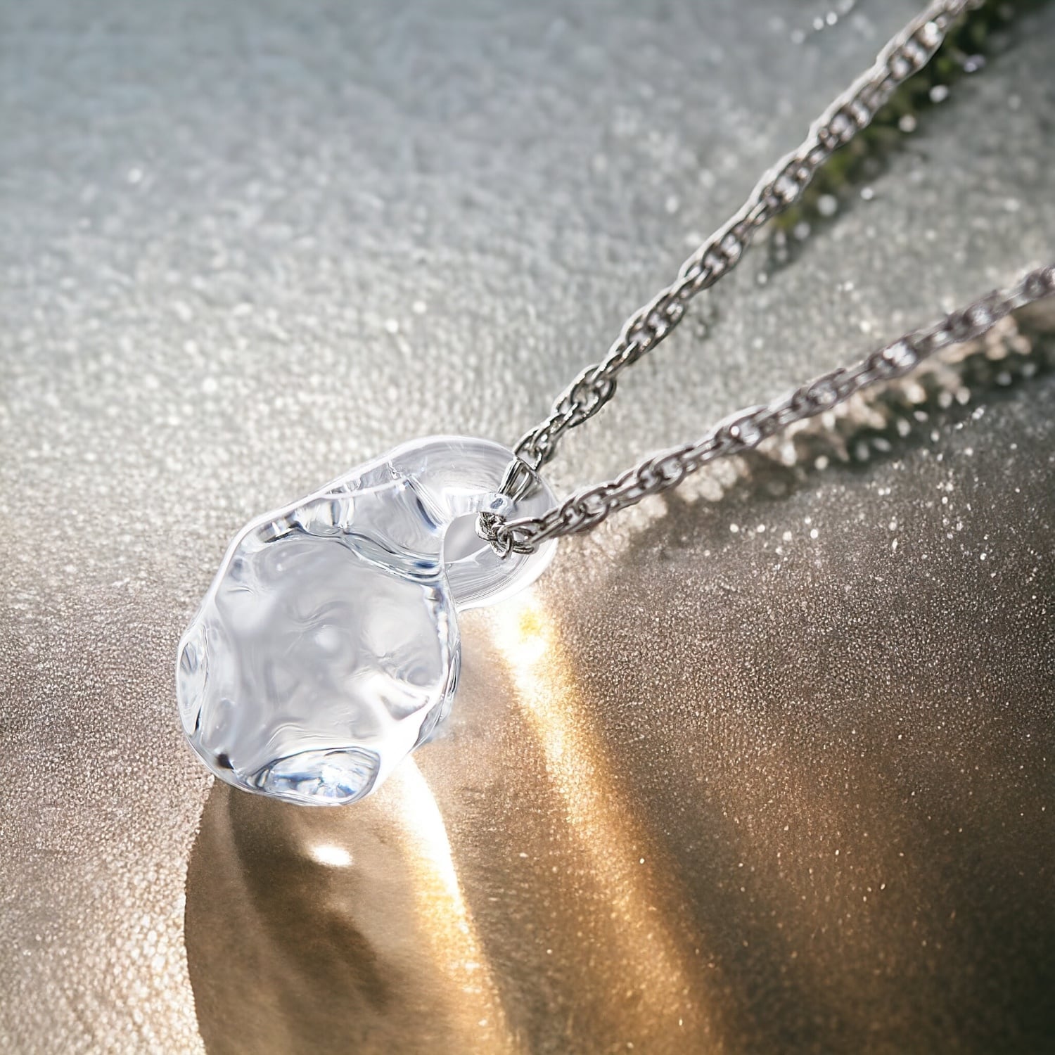 reblanc》天使の祝福 開運招福 波動注音 波紋ネックレス エンジェル