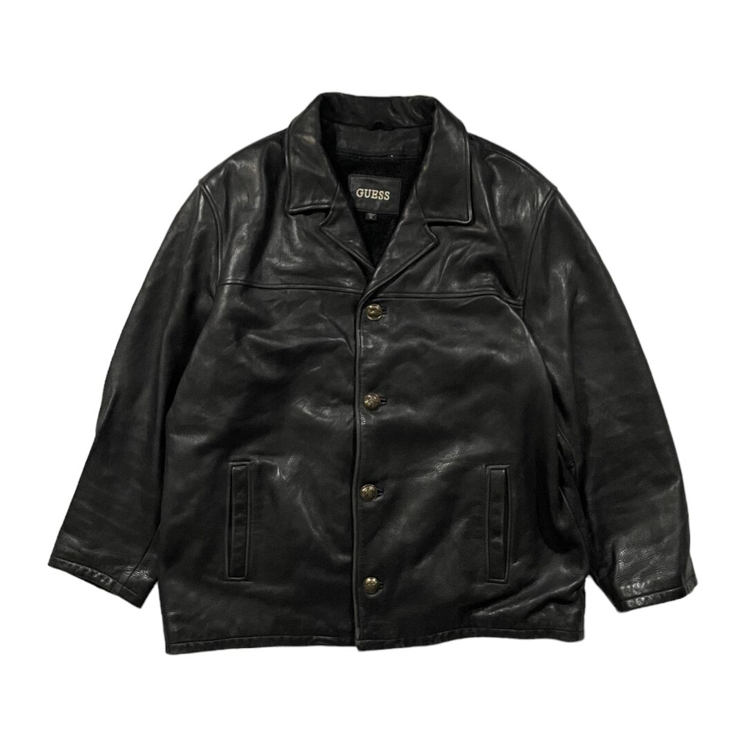 Schott レザーダウンジャケット245D バイアスキルト 美品□Schott⁄ショット 7552 245D BIAS QUILT LEATHER DOWN JKT