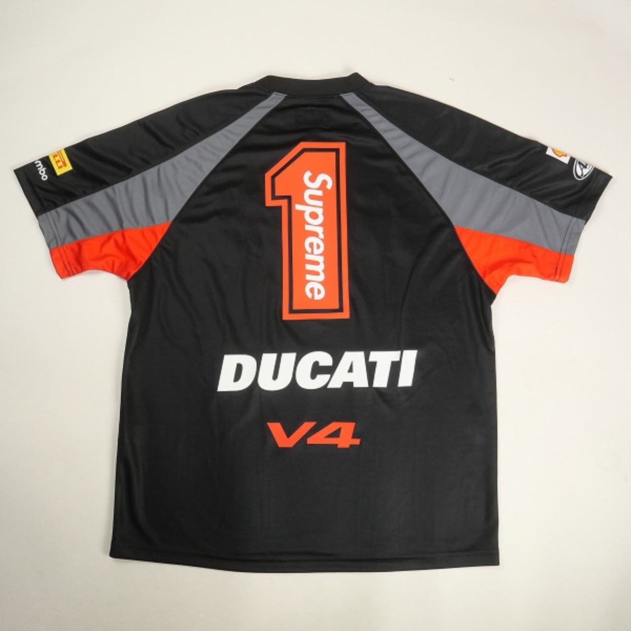 Size【M】 SUPREME シュプリーム ×Ducati 24SS Soccer Jersey Black  
