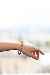 『冒険の芽吹き』 sprout chain bracelet