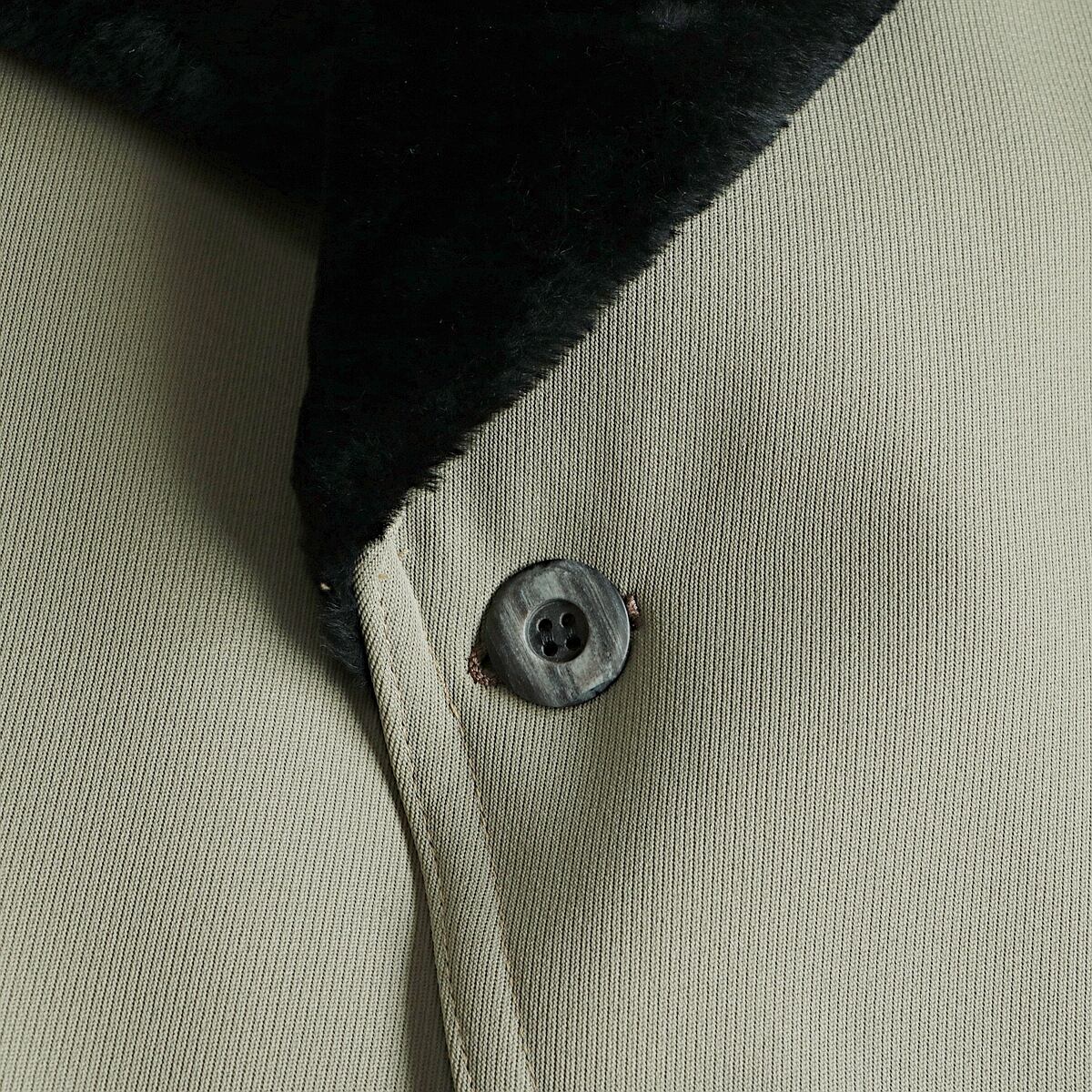 70s J.C.Penney 襟ボア ギャングコート 40R タグ付き | khaki select