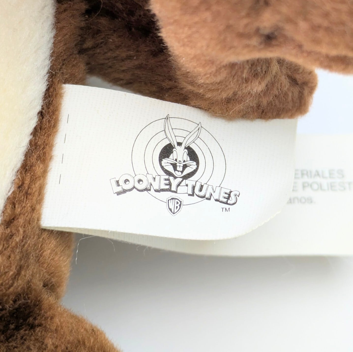 ☆VINTAGE 1999☆【 Looney Tunes ( ルーニーテューンズ )】 タズマニアンデビル / TAZ / ファスナー付きマスコットキーホルダー / ぬいぐるみキーホルダー / コインケース 〚アメリカン雑貨 アメトイ〛