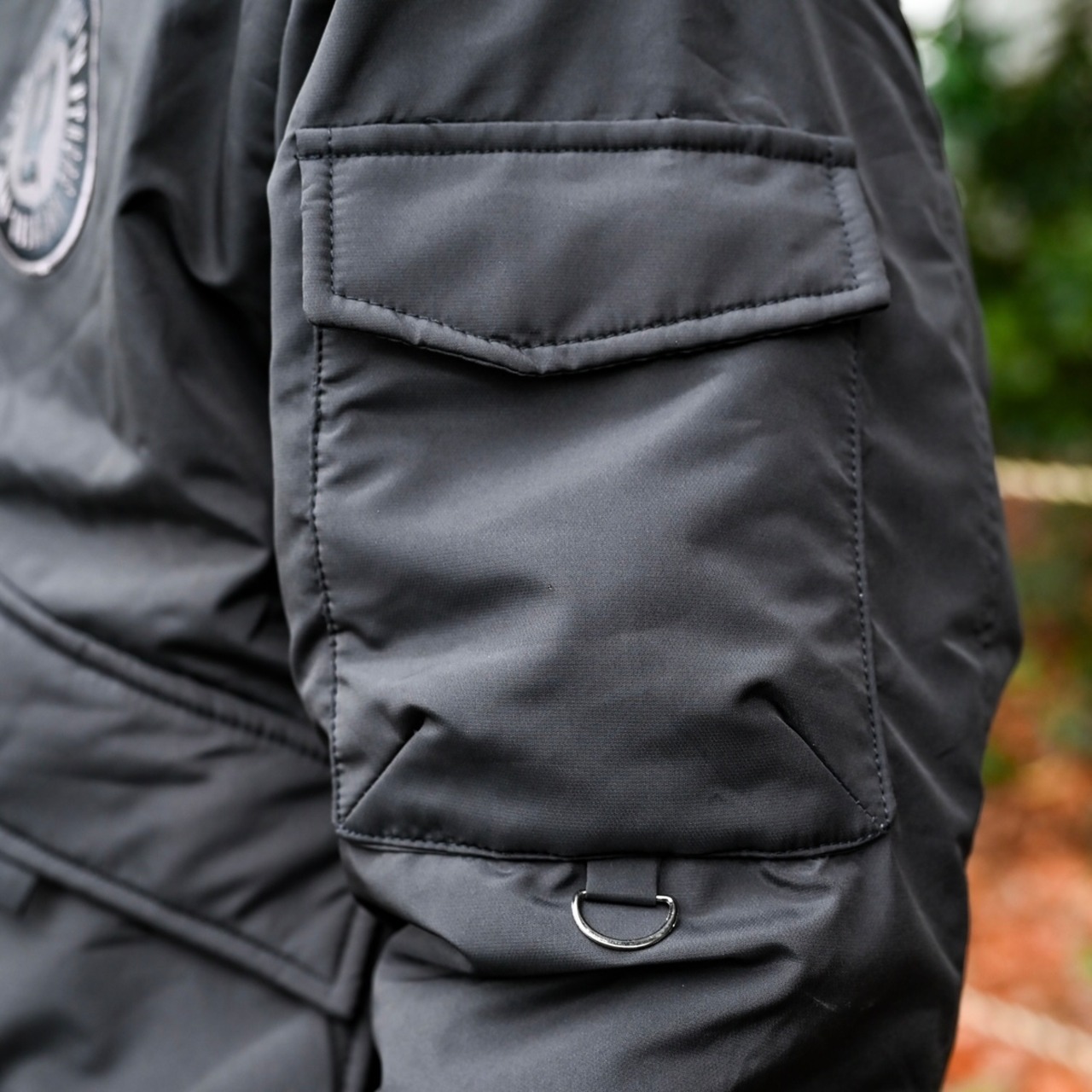 YORU CLUB FLIGHT JACKET【Black】