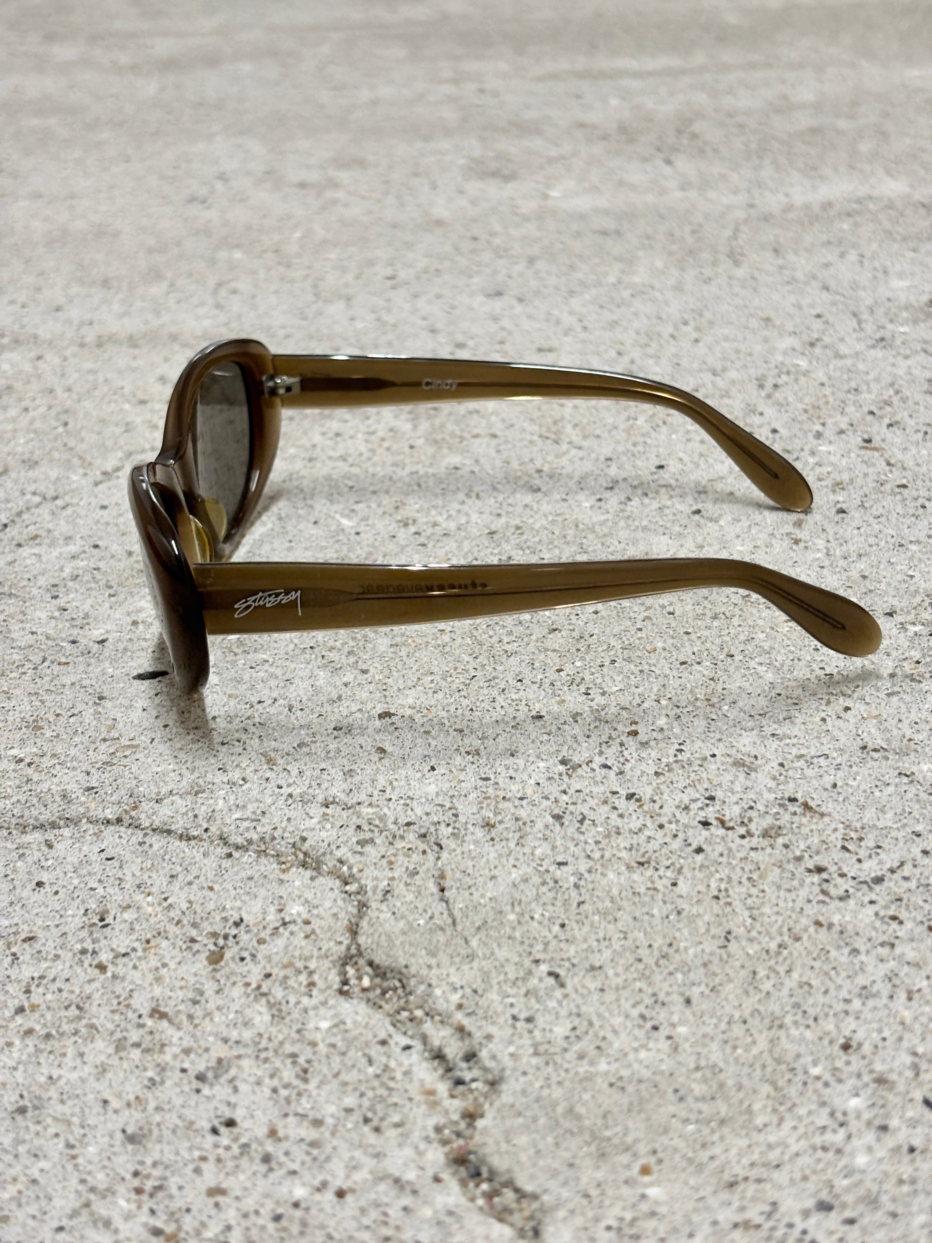 STUSSY/Sunglasses/Cindy/サングラス/シンディ－/ブラウン/ブラック