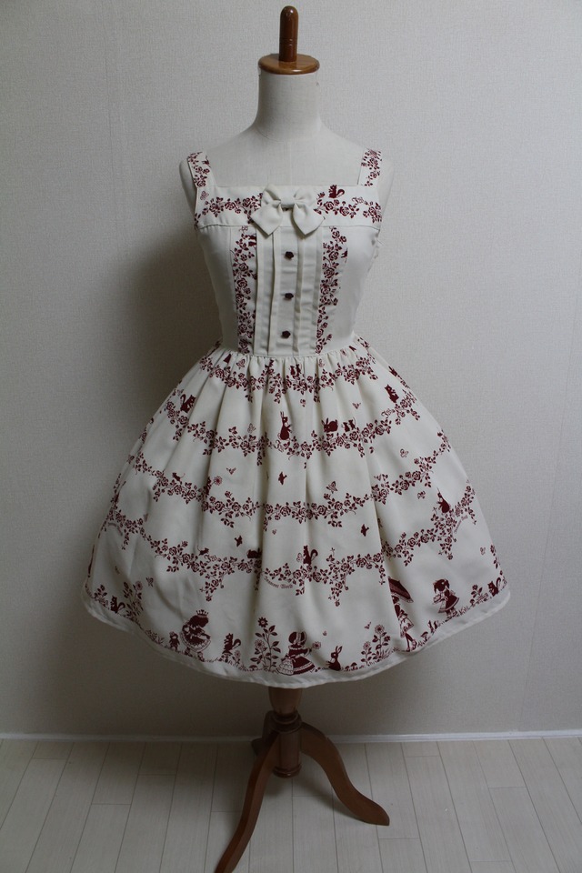 Innocent World おさんぽ柄JSK