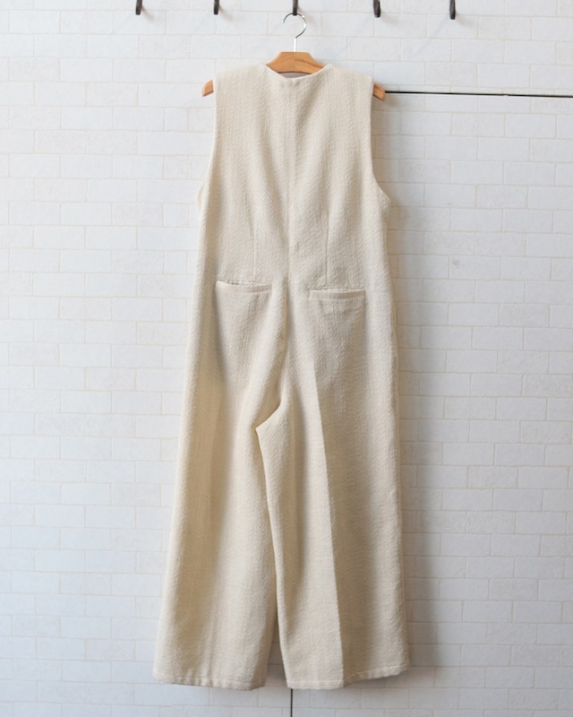 【hunch】ヘリンボーンサロペ　(260183)