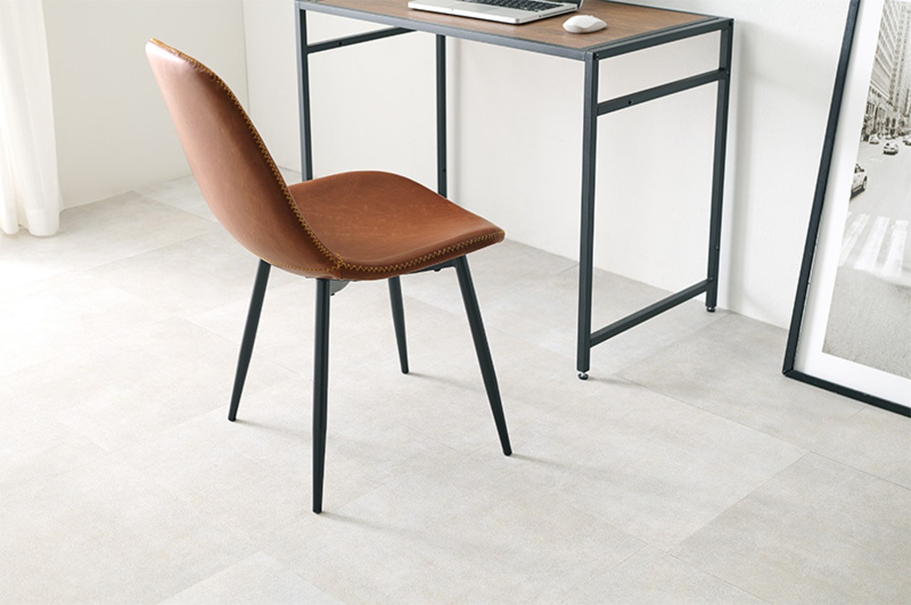 2脚セット 本革風 ヴィンテージ調 チェア