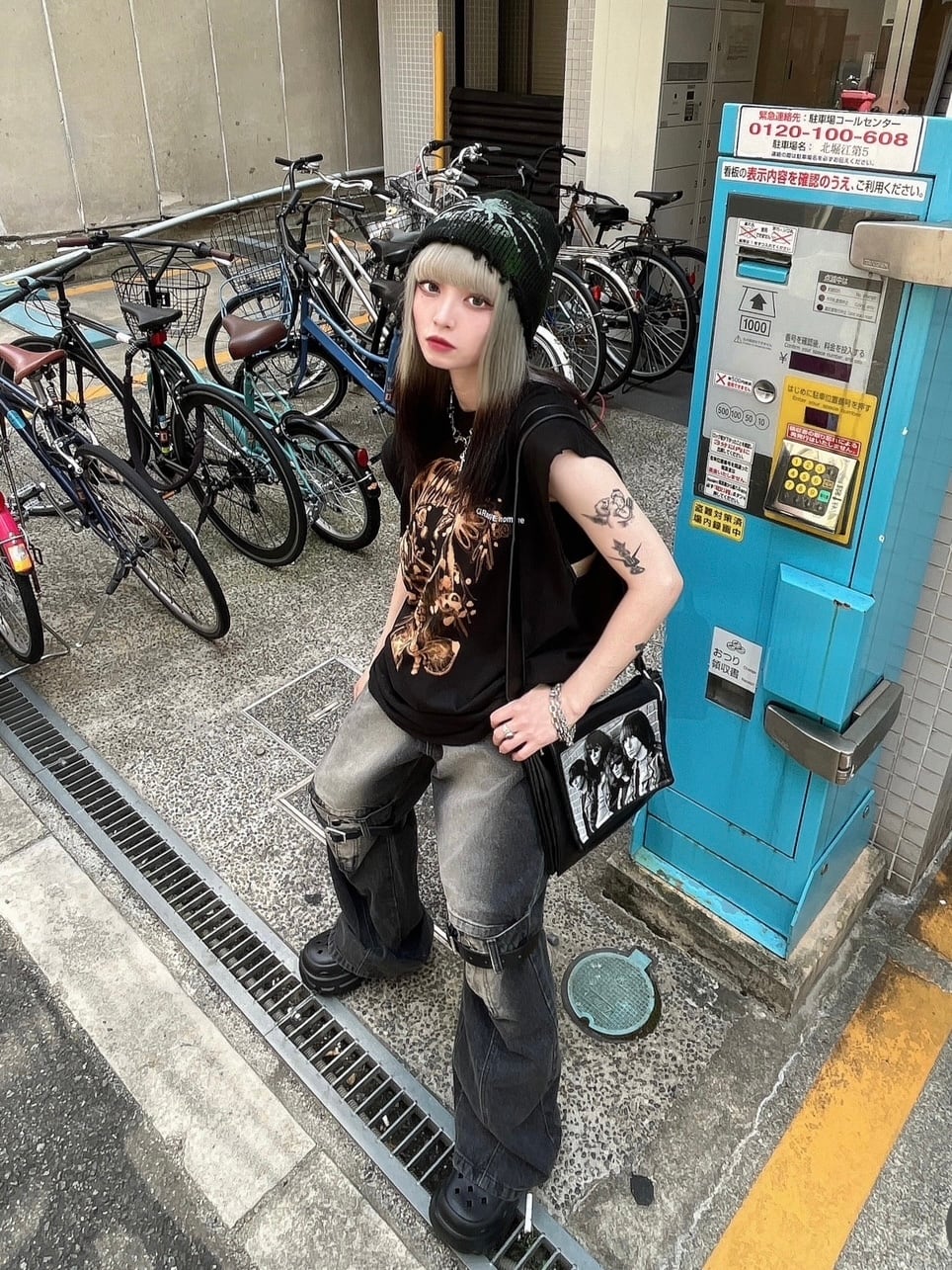 TZ killer】punk band print bag | OVERTURE WEB SHOP