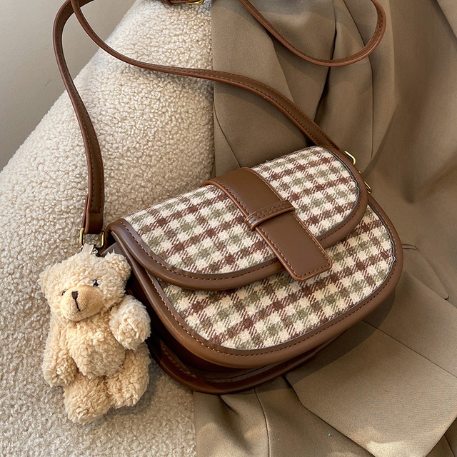 オータムウィンター 秋物 冬物 メッセンジャーバッグ サドルバッグ シートバッグ 手作りハンドバック67258980824