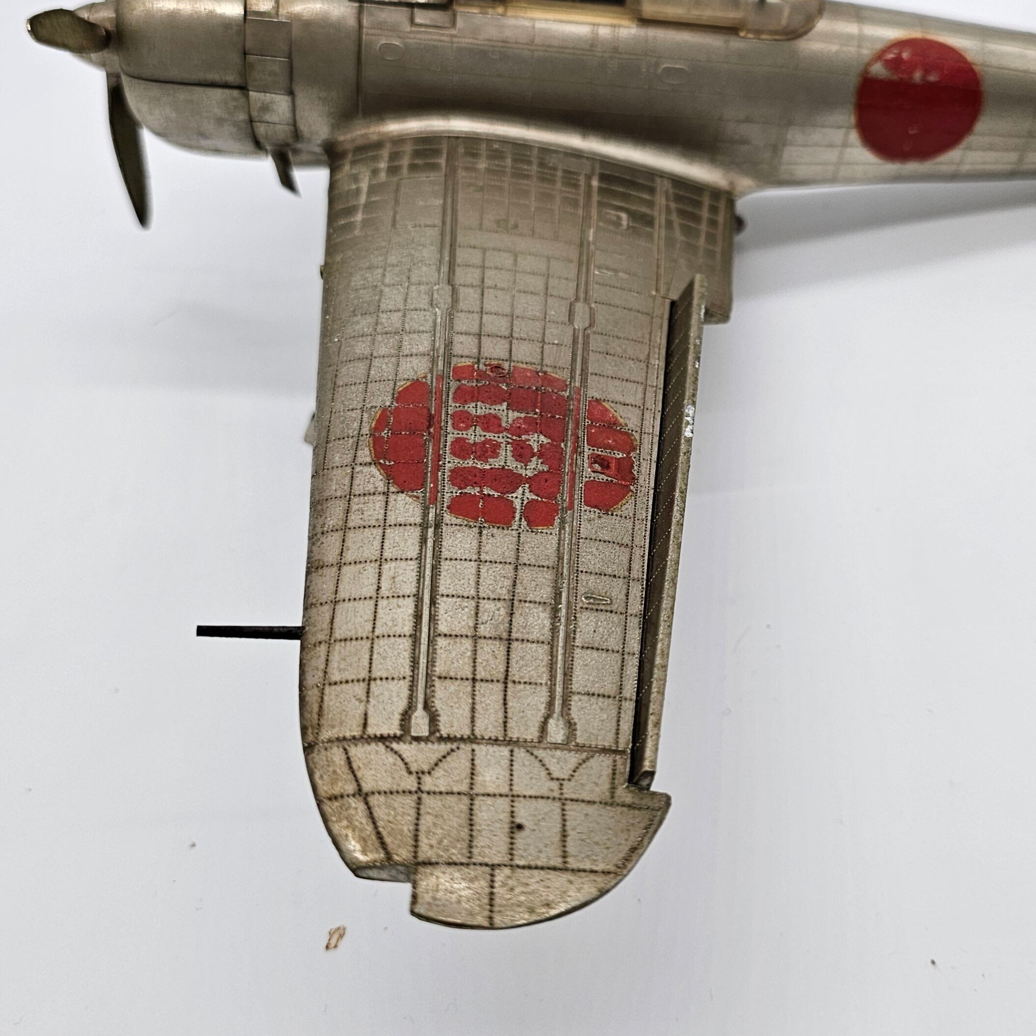 希少 レア 金属 工芸 零戦 零式艦上戦闘機21型 1/25 フェーマスアート 