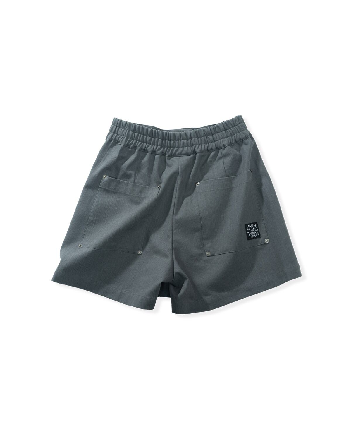 【MAN-G】フラップを開くとグラフィックが覗く2WAY風デザインショーツ