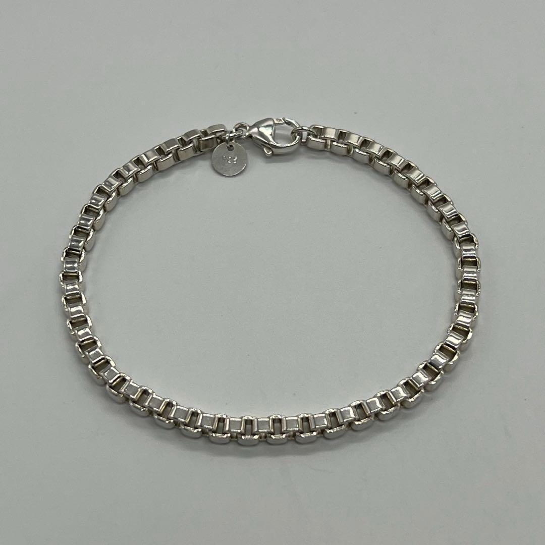 ティファニー TIFFANY ベネチアンチェーン ブレスレット SV925