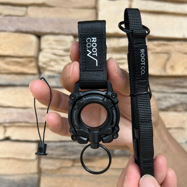 【 ROOT CO. 】『 GRAVITY QUAD MAG PRO.（ クアッドマグ プロ )  ブラック 』GQP-432156