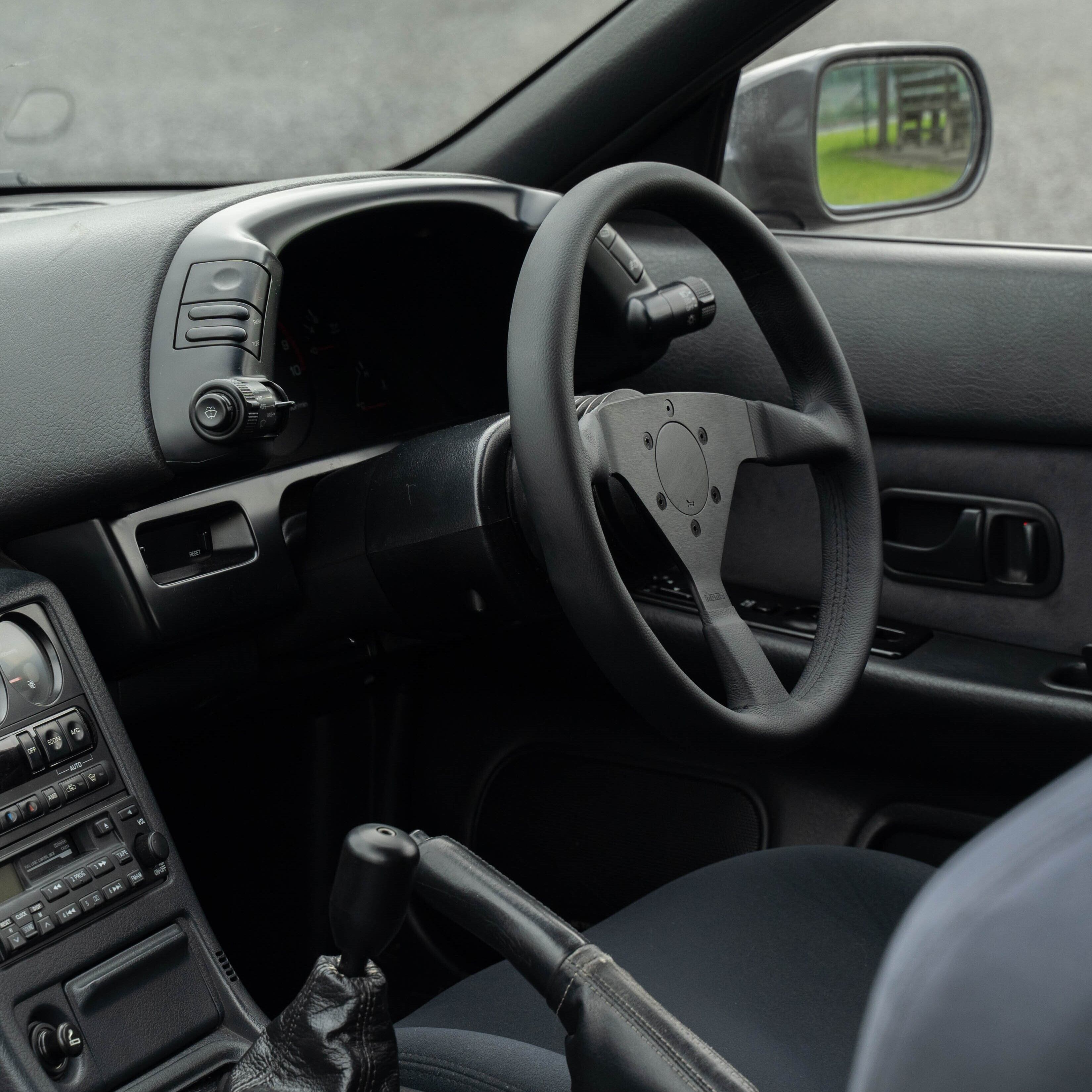 フラットホーンボタン Ver.6 ALL BLACK EDITION（MOMO用） | NAモータース