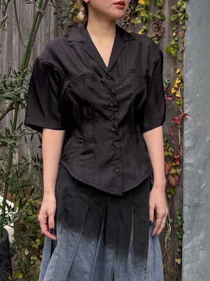 【26SS】FUMIE TANAKA フミエタナカ / corset SH / シャツ