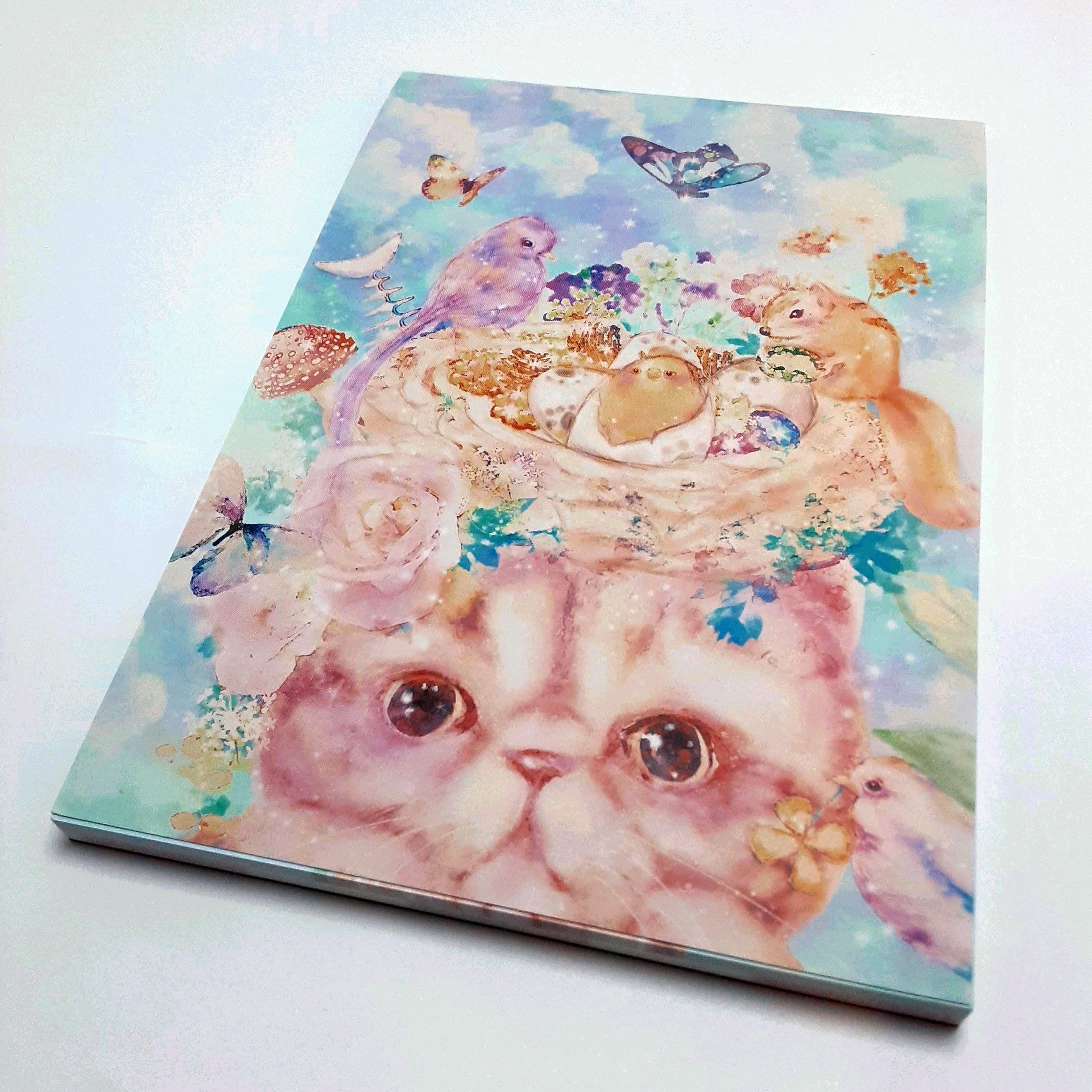 メモパッド ねこ Kyou Wa Donna Hi ぼくのあたまに 猫 ｲﾗｽﾄ かわいい Omokokoro