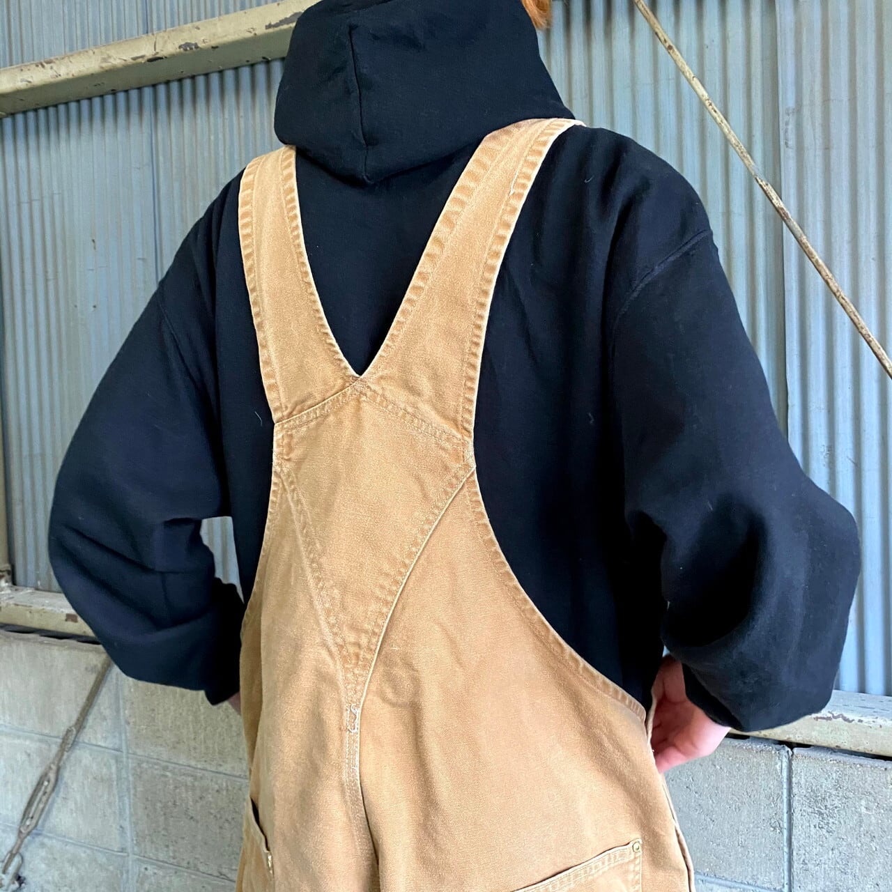 90年代 USA製 Carhartt カーハート ダック地 ダブルニー