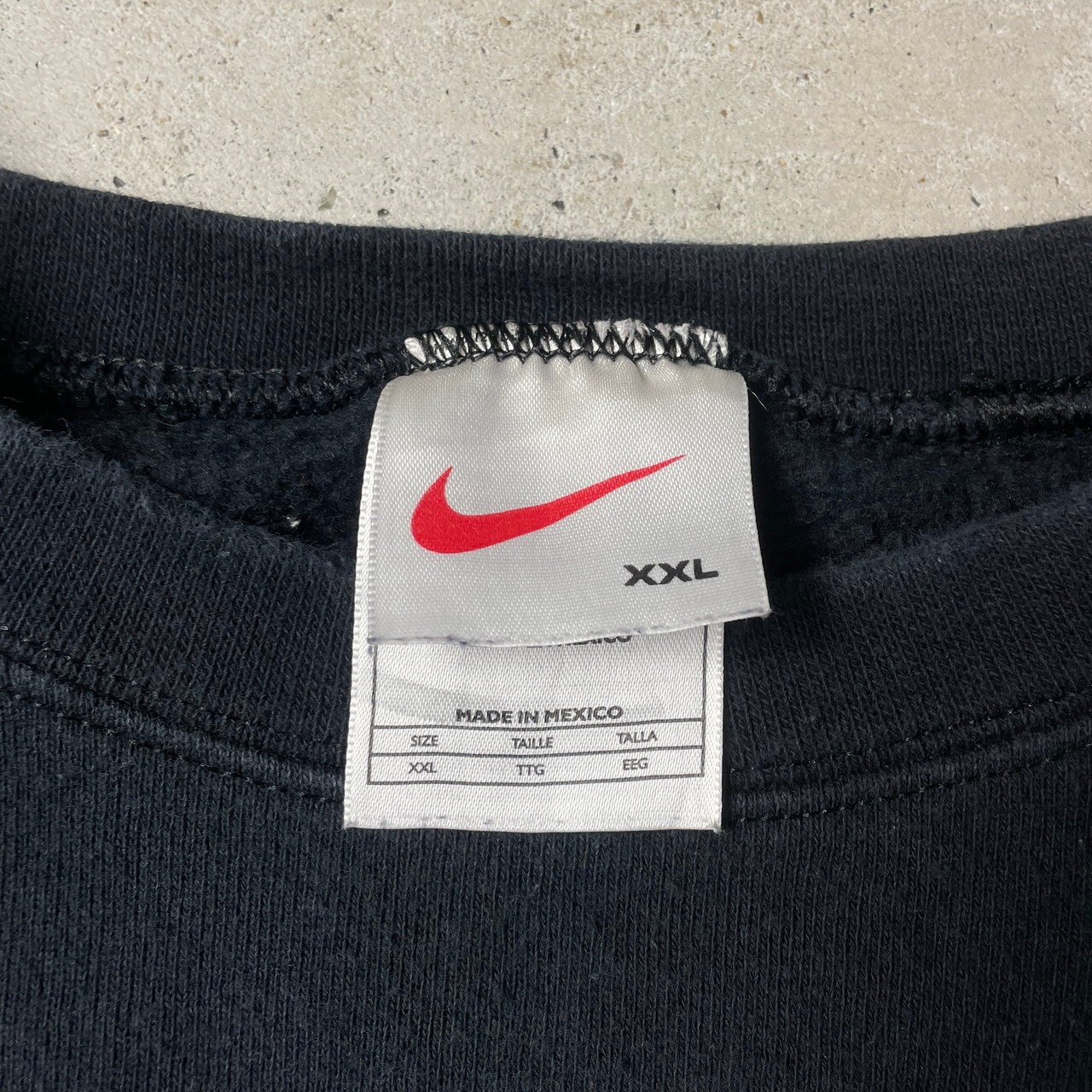 90年代 NIKE ナイキ スウェットシャツ スモールスウォッシュ 刺繍 