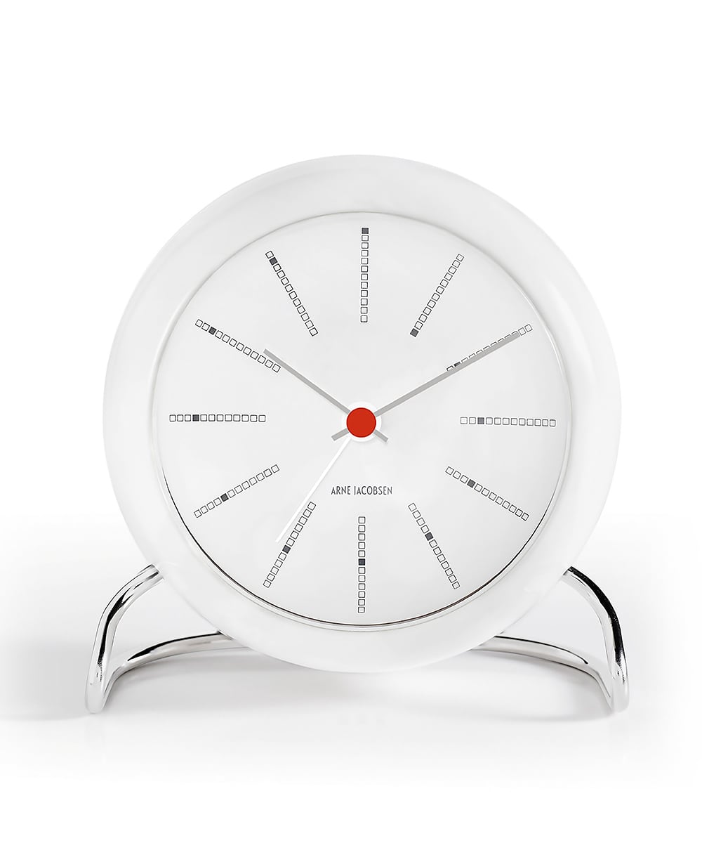 【ARNE JACOBSEN】 Table Clock Bankers 43675