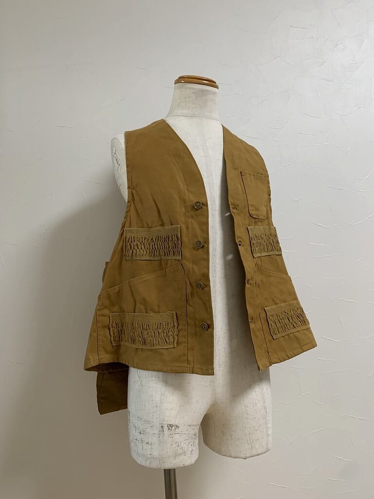 1970's Solid Color Hunting Vest "Dead Stock"