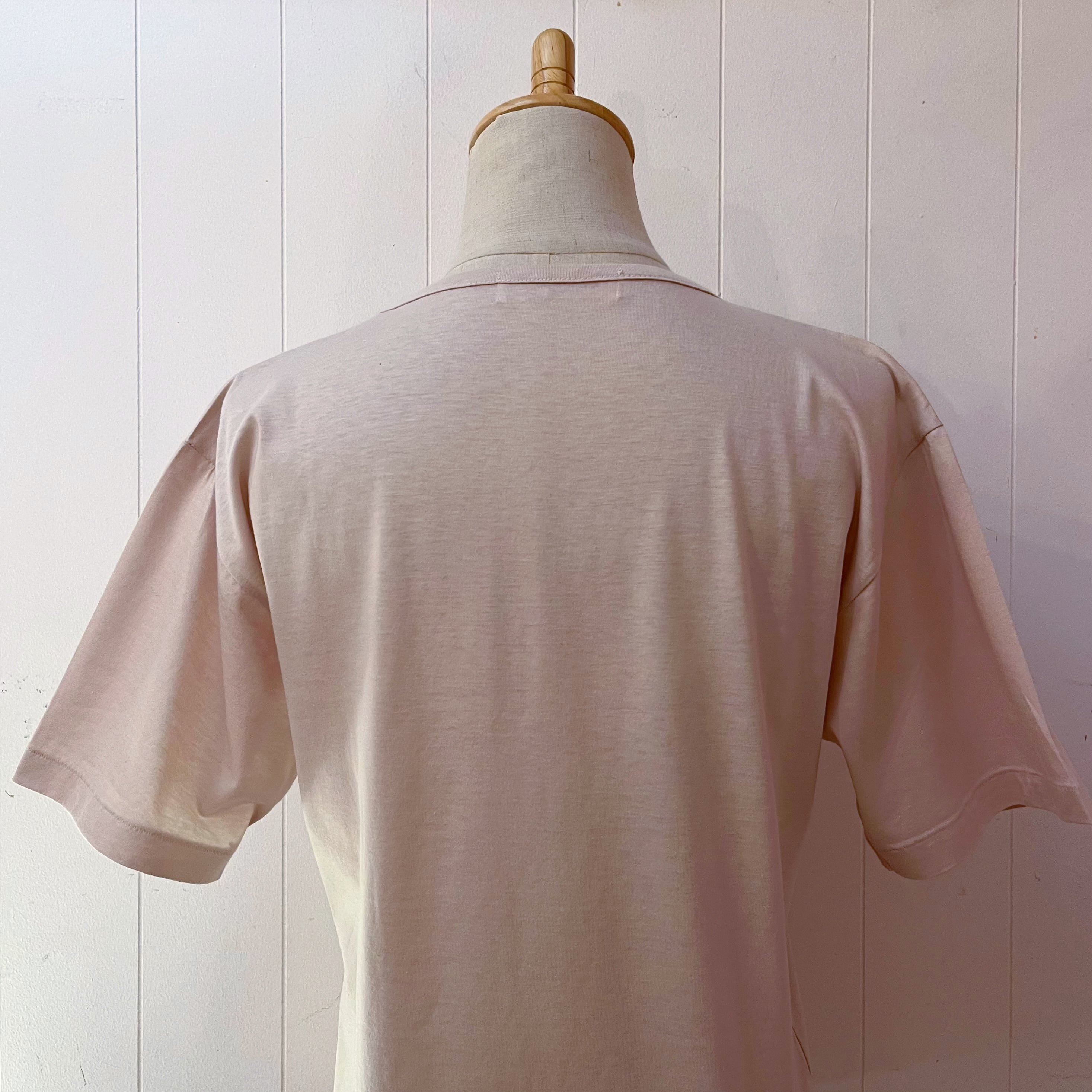 ribbon rose beige T-shirt