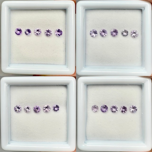 【特価】ラベンダーアメシスト 3.0mm 5pセット