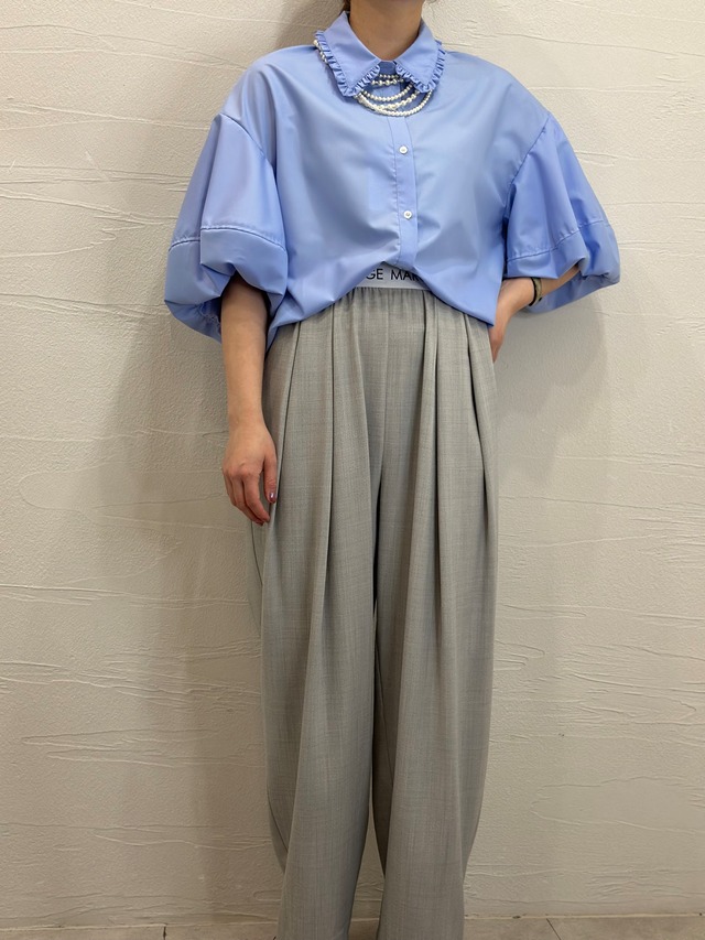 【MARGAUX VINTAGE 2026 PRE SPRING】バルーンスリーブブラウス