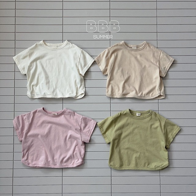 《予約》送料無料【Bella bambina】bebe) Bangbang Basic Tee