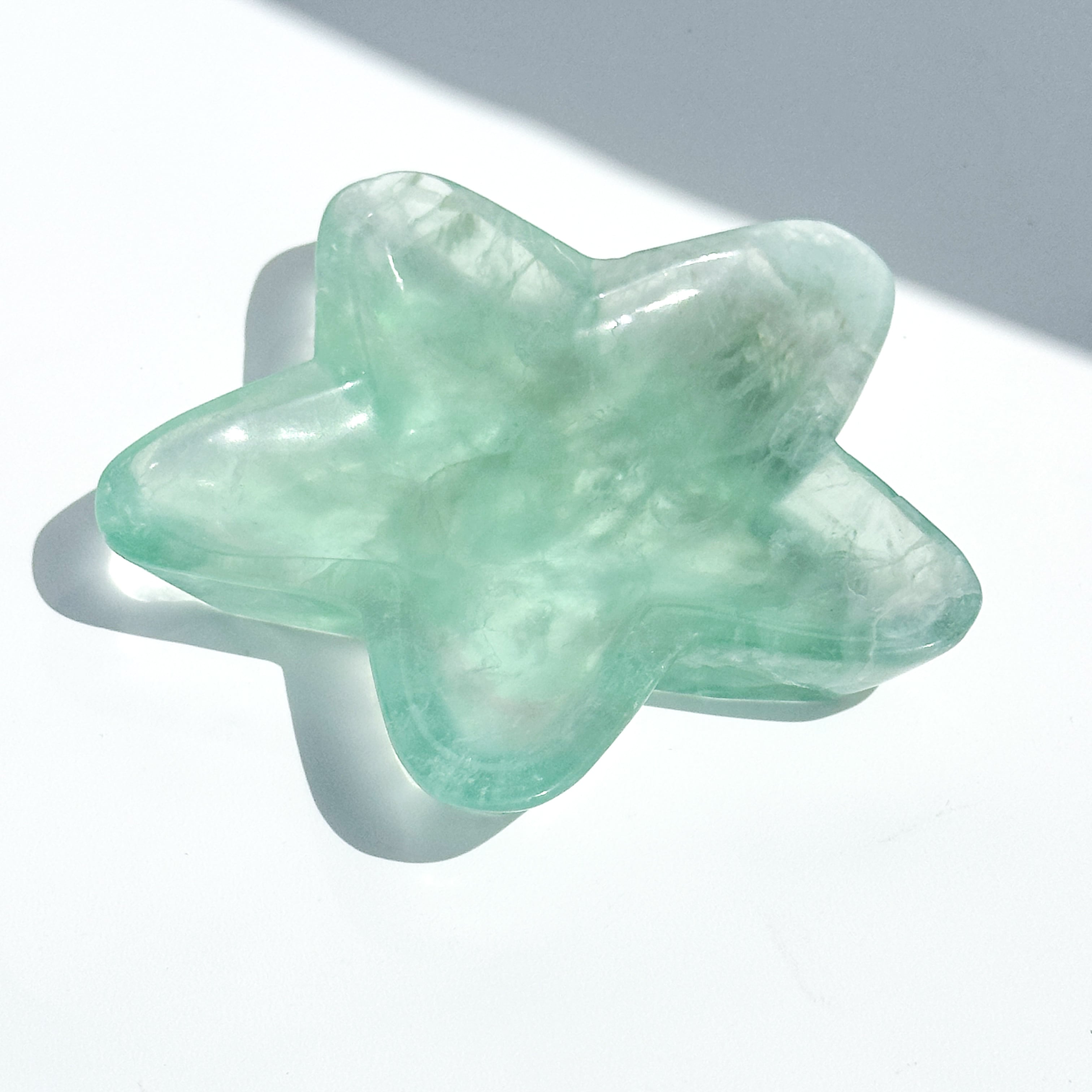 レインボーフローライト星型のうつわ12◇ RainbowFluorite ◇天然石