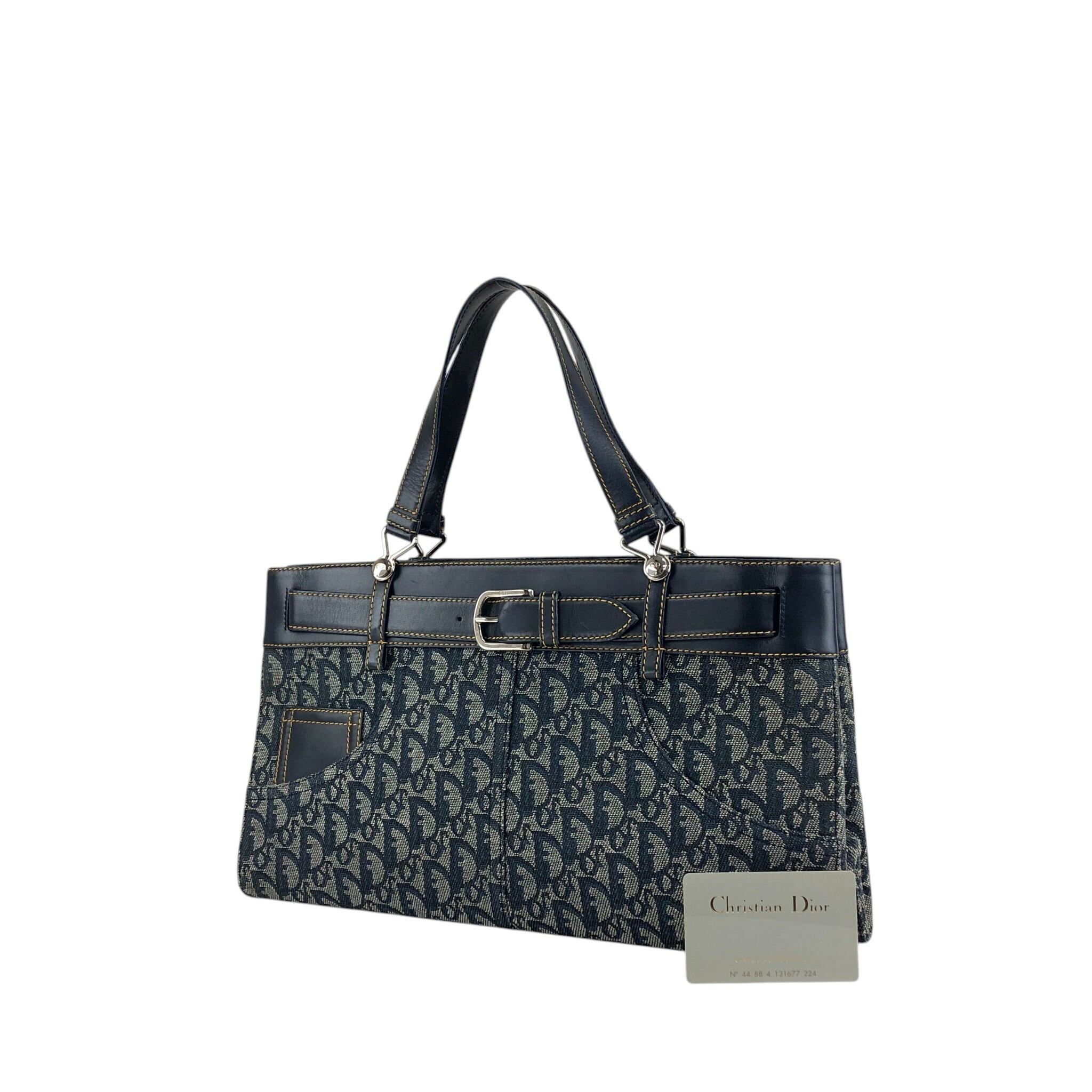 Christian Dior クリスチャン ディオール トロッター ハンドバッグ