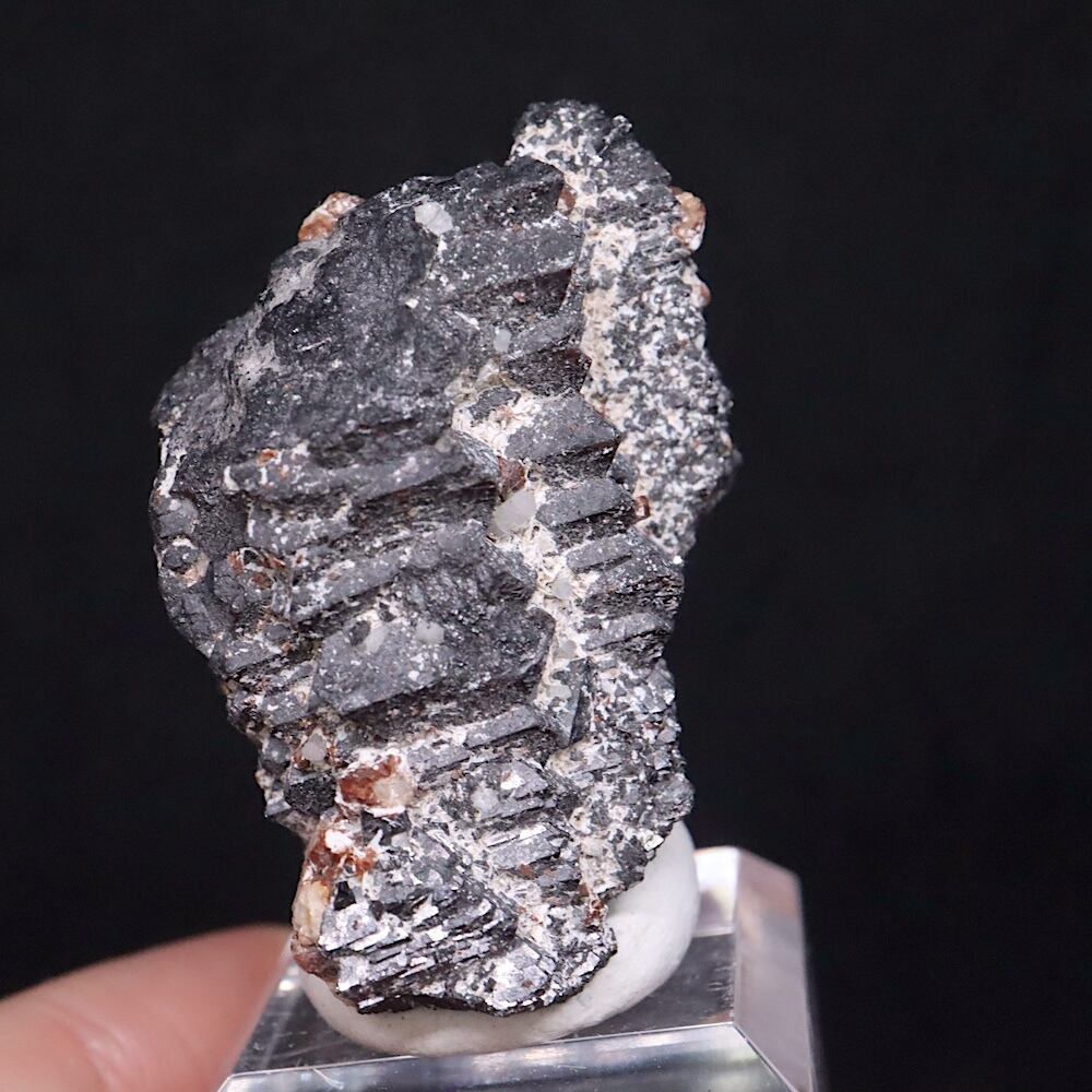 マグネタイト 磁鉄鉱 46.5g ユタ州産 MGT116 原石 天然石 鉱物