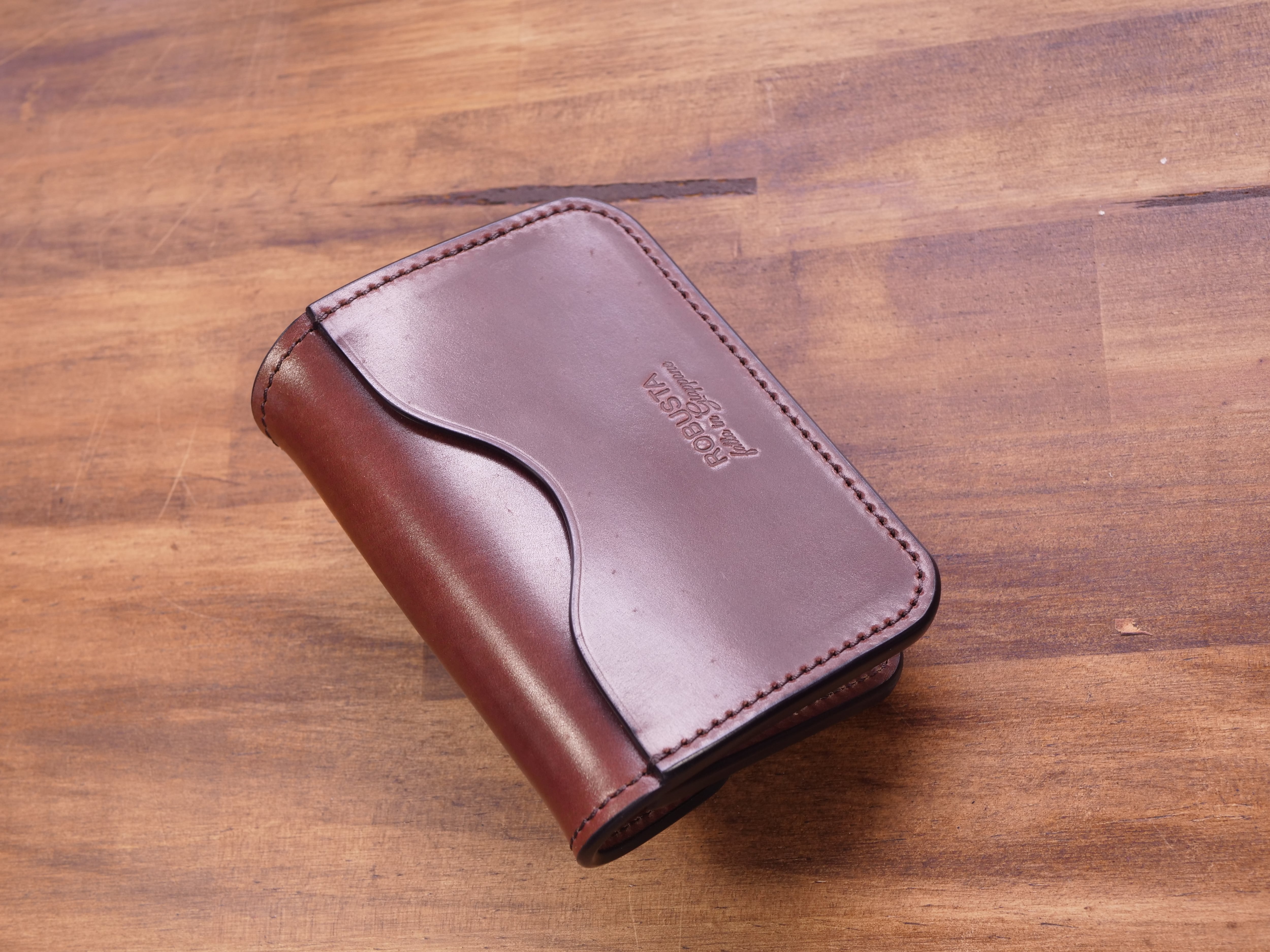 Pops / Horween shell cordovan #4 | robusta leather