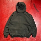 00s Carhartt ジップパーカー　ダークブラウン　カーハート　裏メッシュサーマル