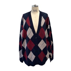 アーガイルニットカーディガン 【ayane】