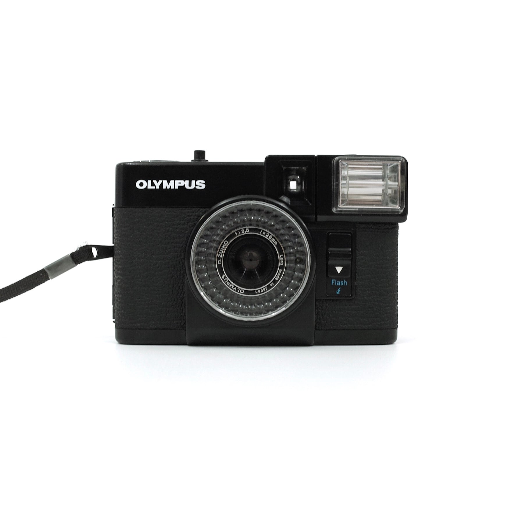 フラッシュ電池付きOLYMPUS PEN EF オリンパス ペン黒ブラック