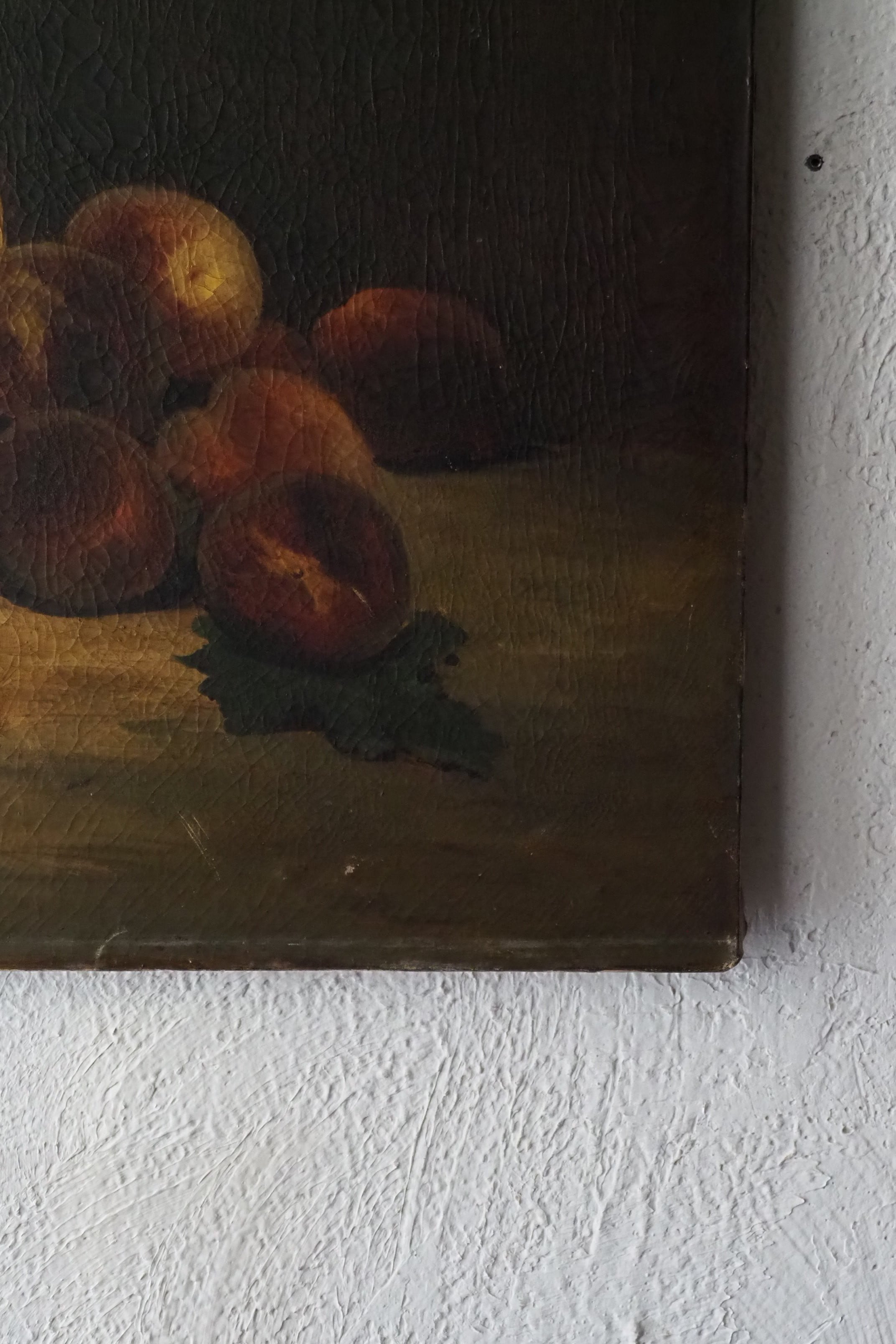 大きな静物画-antique still life oil painting | アンティーク