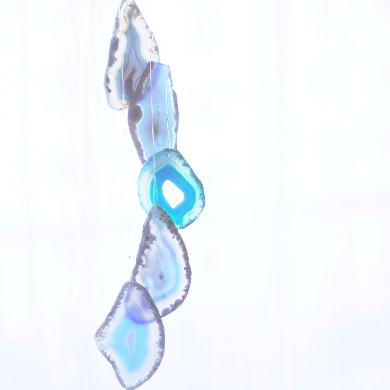 Shooting Star 08 - アゲートヒーリングチャイム / Agate Sun Catcher Wind Chime 791