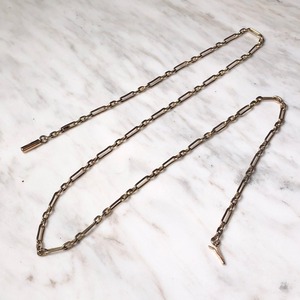 antique victorian 9ct gold chain necklace