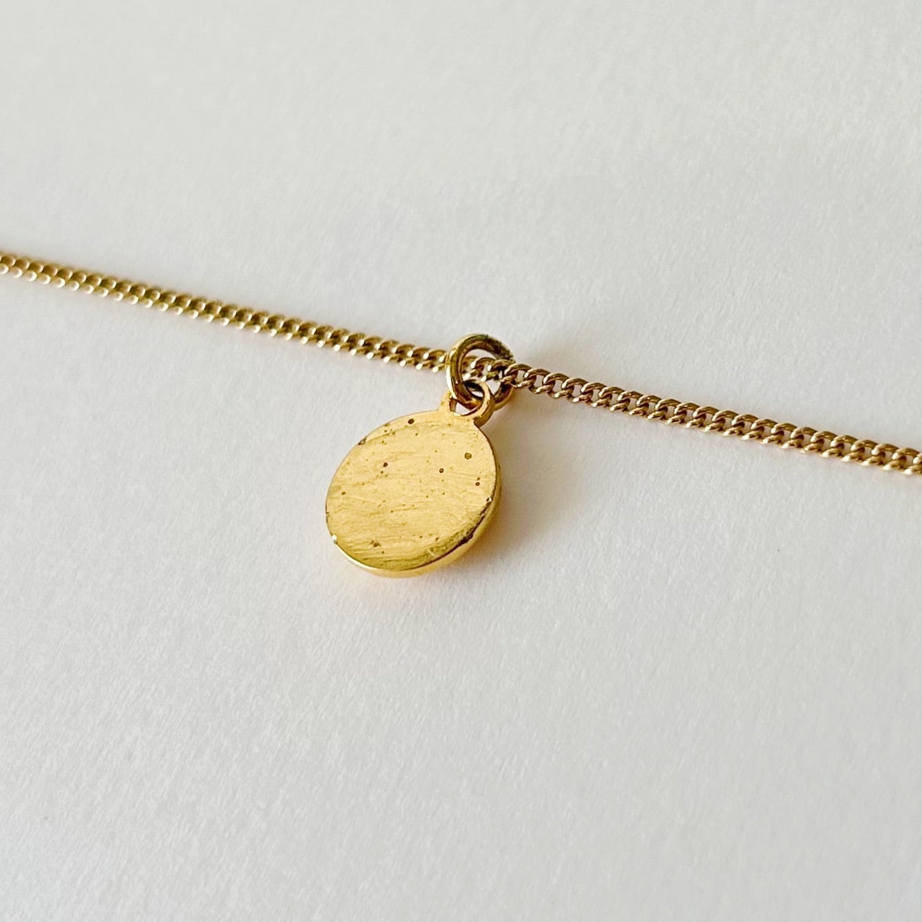 N5473】Christian Dior mini coin necklace/クリスチャンディオール