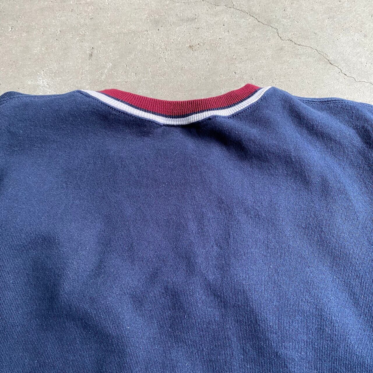 90年代 青タグ Champion チャンピオン ロゴ刺? スウェット メンズL相当