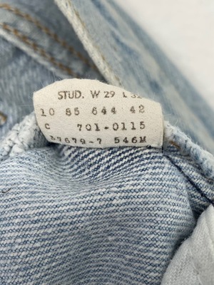 M-205  リーバイス Levisレギュラー古着 1985年米国製刻印546  W 70cm(ぐるり） 股下 79cm