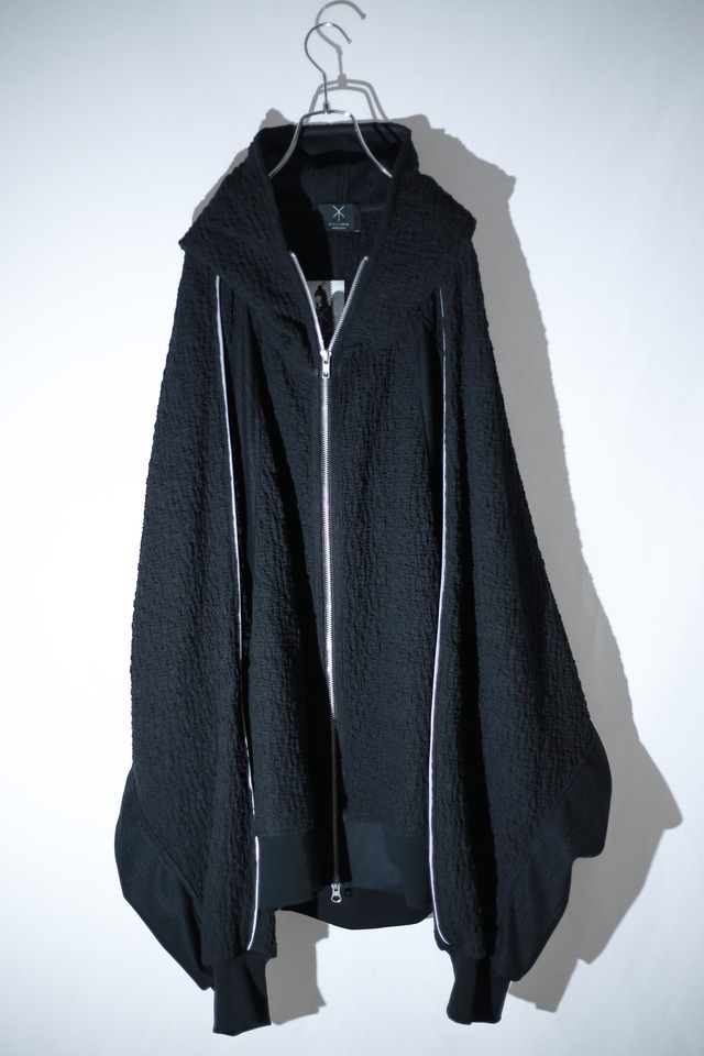 Bat-Hoodie (black/lace)