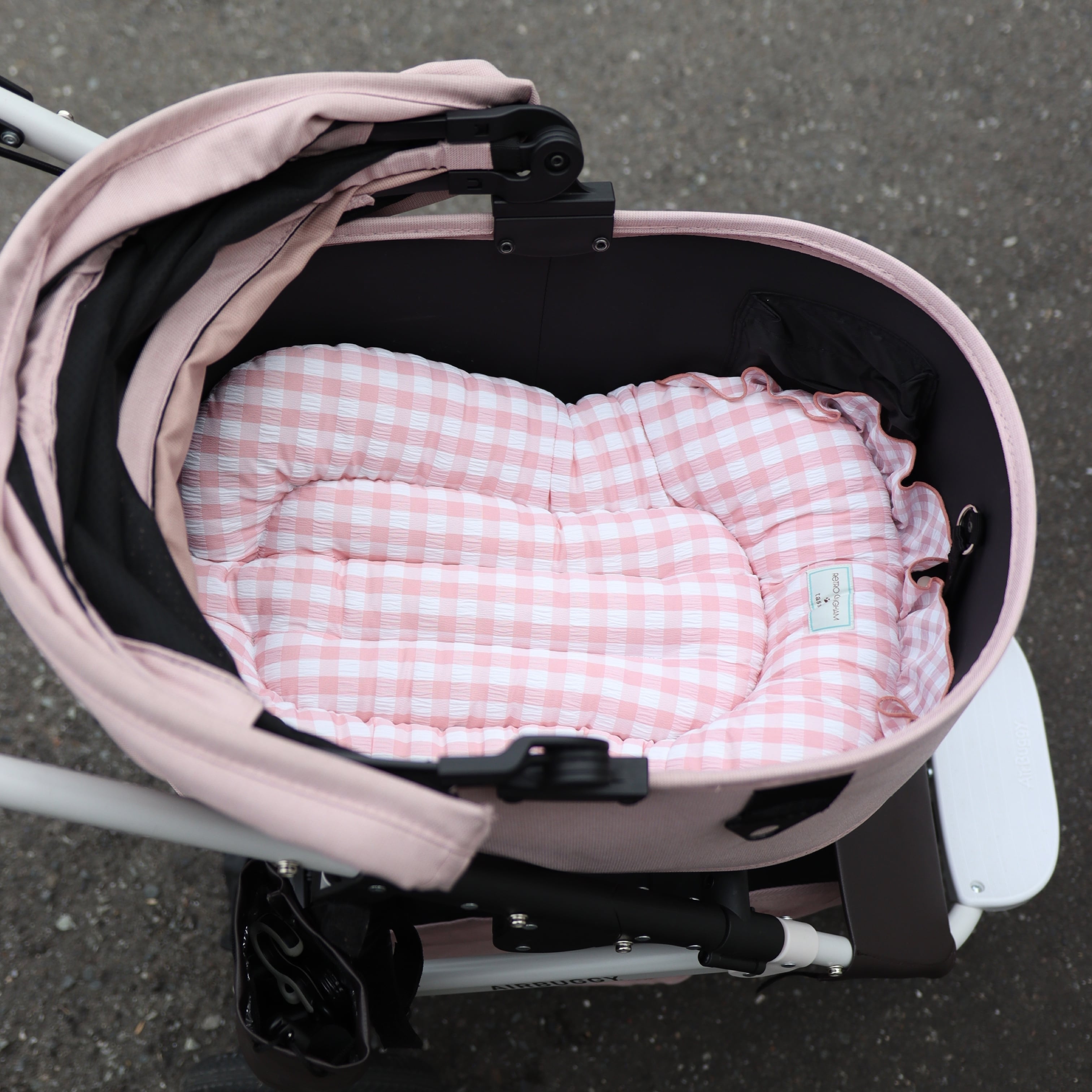 即納】 2024新作 tassu ギンガムチェックバギーカバー