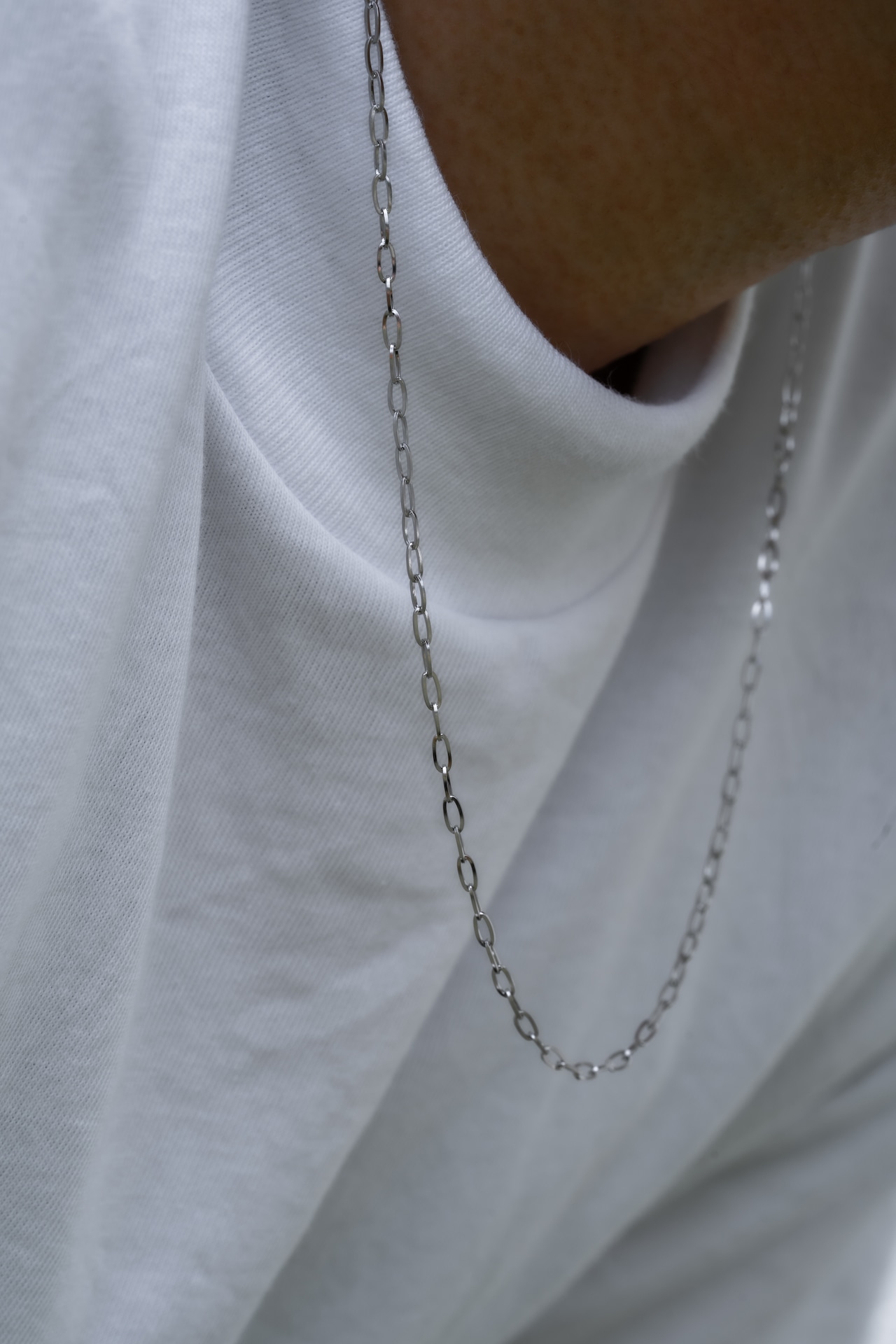 7/5(sat)発売【Skin Flat Chain Necklace】 / SILVER