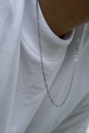 7/5(sat)発売【Skin Flat Chain Necklace】 / SILVER