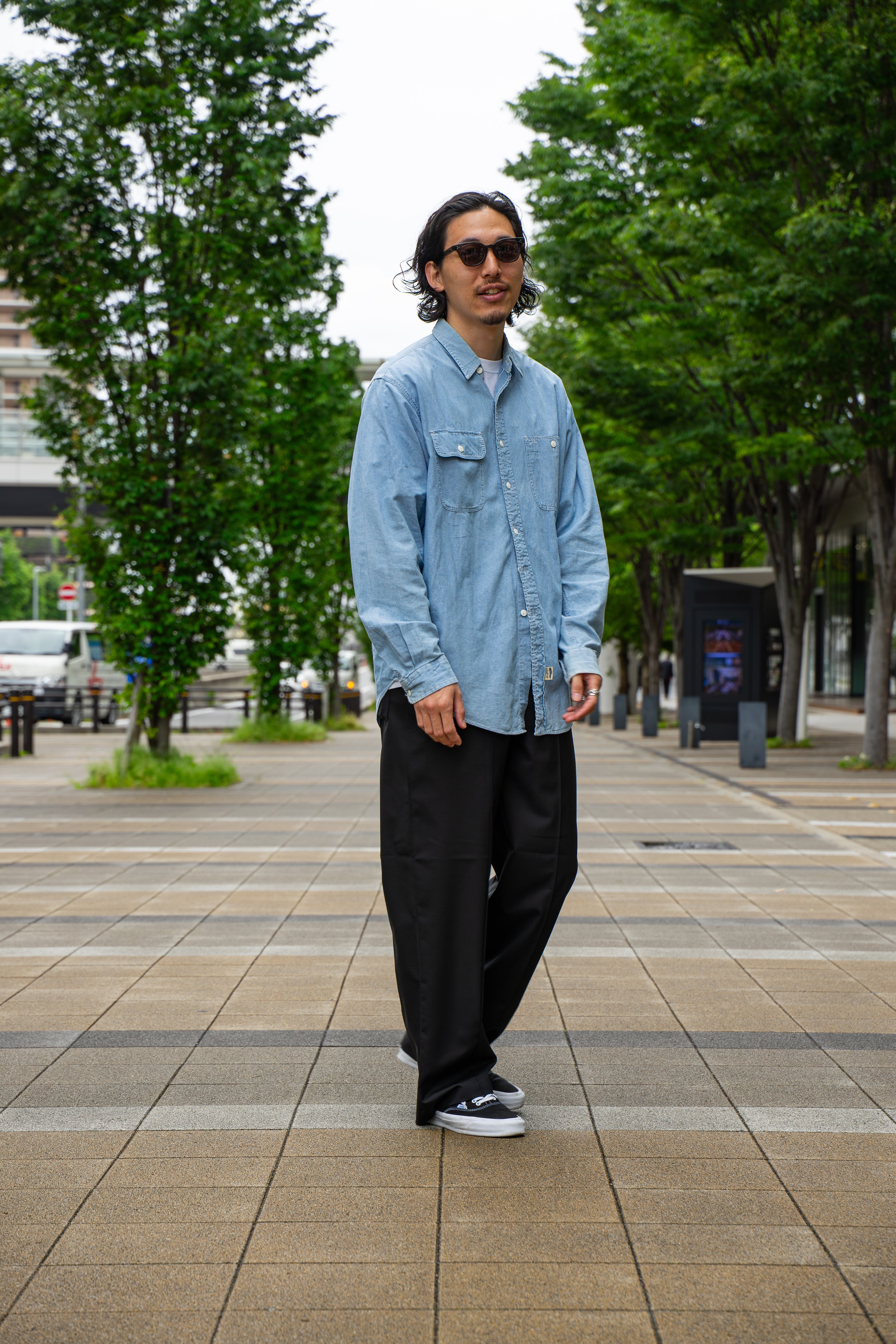 【CALM】WOOL TROPICAL EASY SLACKS Lサイズ 名古屋 CALM】WOOL TROPICAL EASY SLACKS Lサイズ 名古屋 - メルカリ