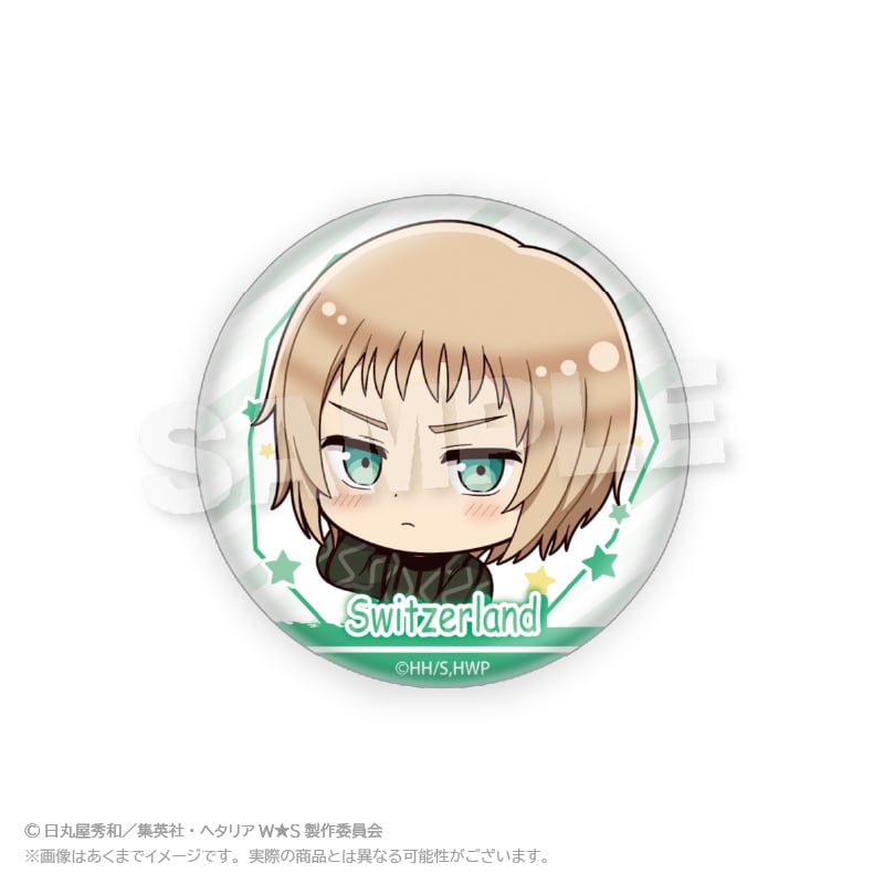 ヘタリア World☆Stars」トレーディング缶バッジ 遊具ver. | ワイワイ
